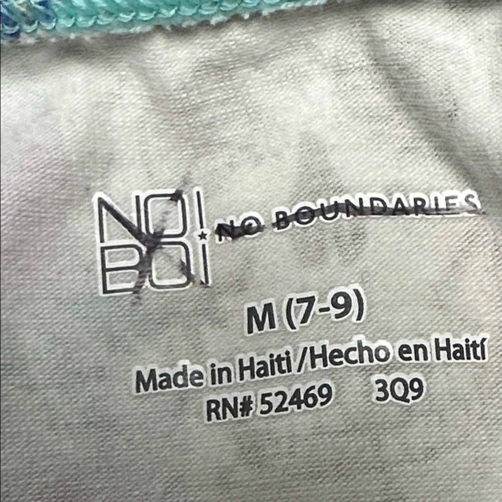 No Boundaries Skull and Rose‎ Leggings, M 7/9. Like New!